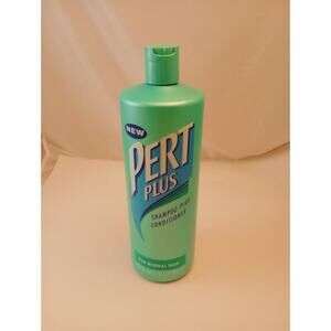 Pert Plus 2 In 1 Shampoo Plus Medium Conditioner Normal Hair 33.9 Oz 1999